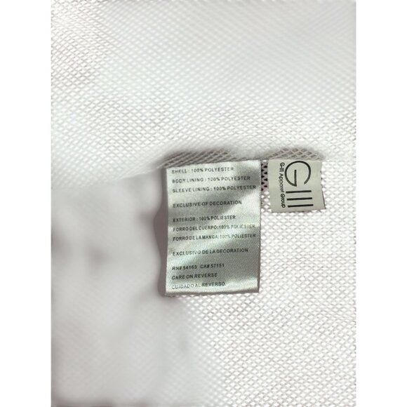 Chicago Blackhawks Size M Men Jacket White/Red Zip-Up Lightweight Windbreaker - Picture 13 of 14